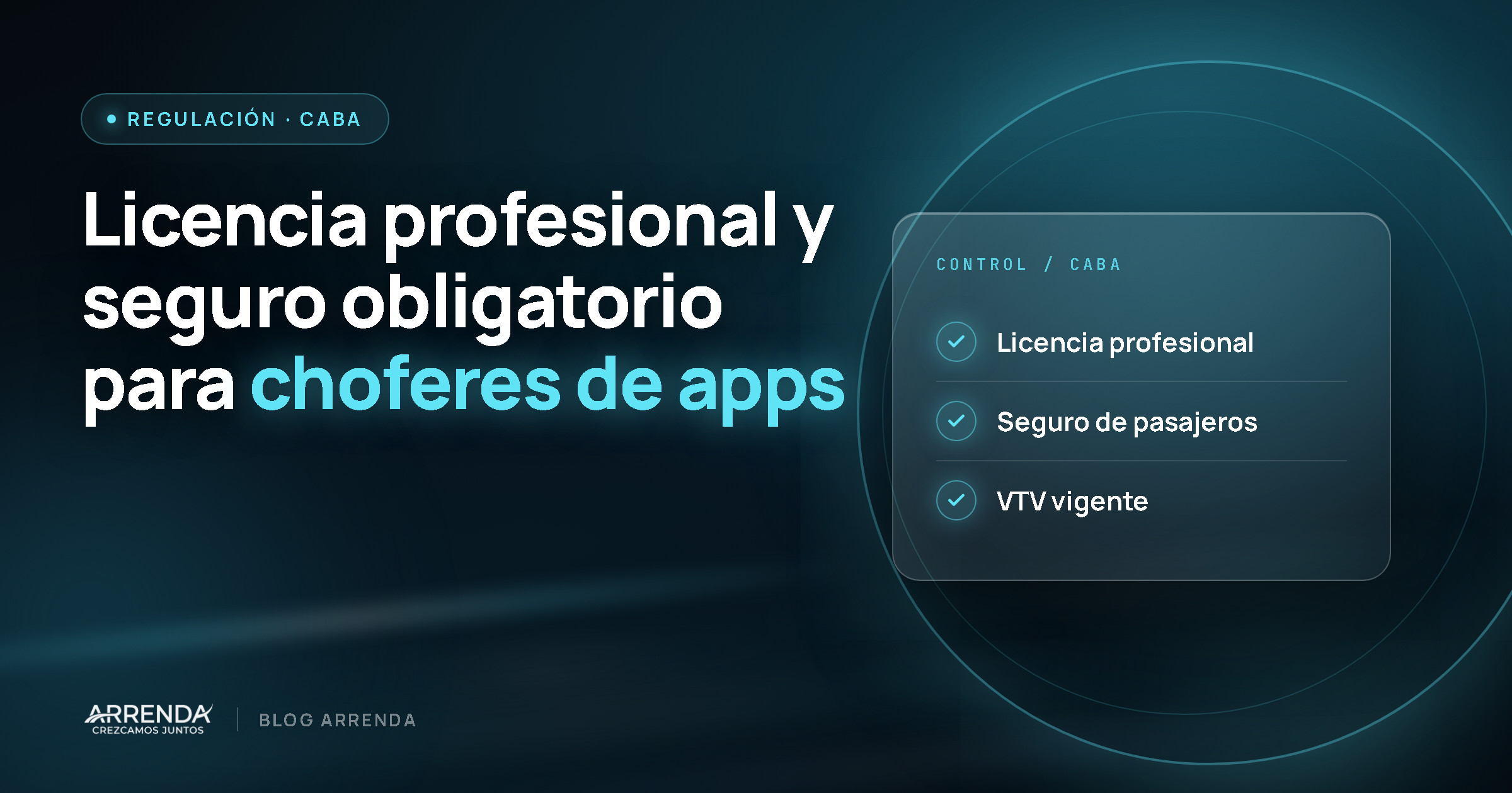 Licencia profesional y seguro obligatorio: qué cambia para los choferes de apps en CABA